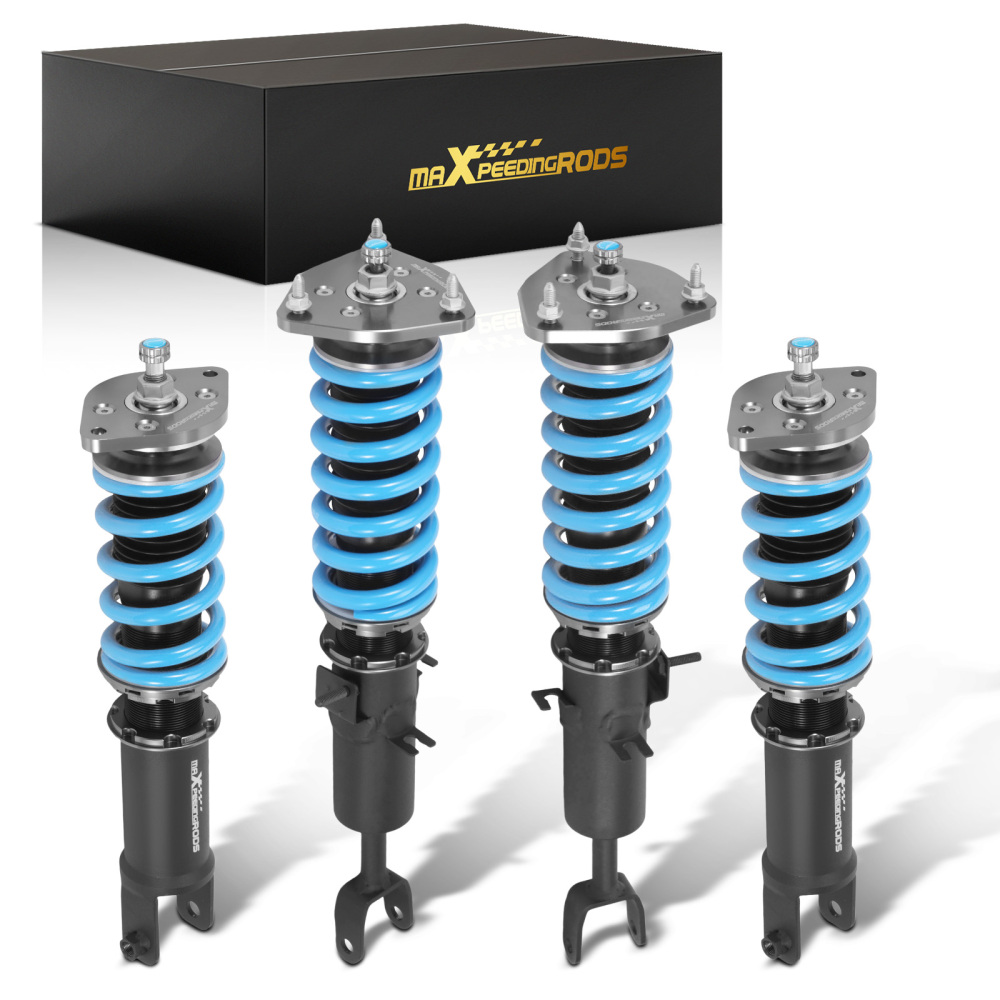 24 Click Damper Coilovers compatible for Nissan 350Z 03-08 compatible for Infiniti G35 Coupe Sedan 2003-06Lowering Kit
