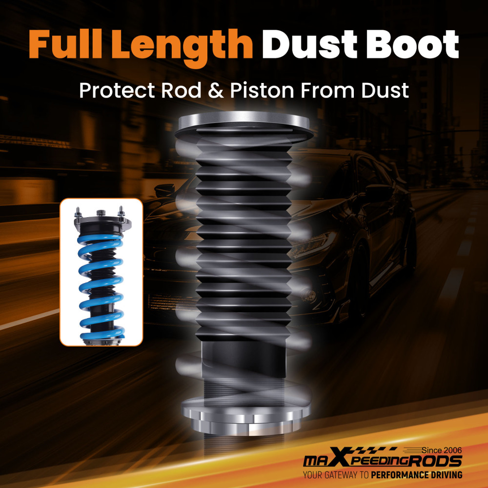 T6 Coilovers compatible for Audi A8 S8 quattro D3 4E2,4E8 2004-2010 Suspension Shock Spring