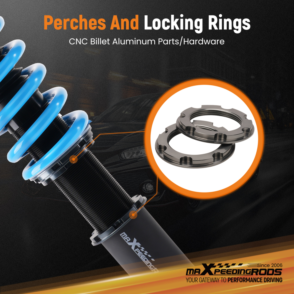 Adjustable Coilover Compatible For Honda Accord VIII LX,SE,LX-P sedan CU1 CU2 CU3 2008-2015 Lowering Kit