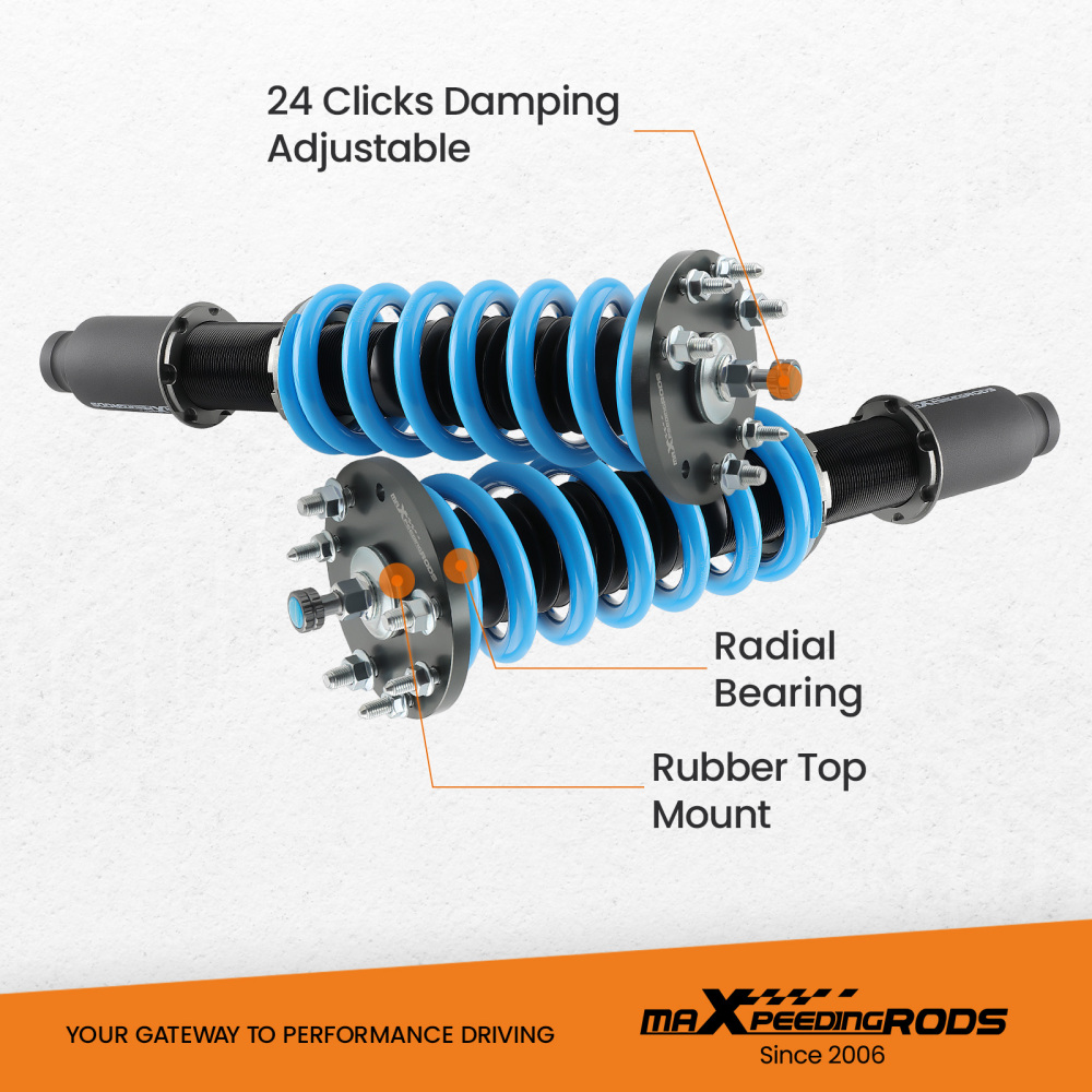 Adjustable Coilover Compatible For Honda Accord VIII LX,SE,LX-P sedan CU1 CU2 CU3 2008-2015 Lowering Kit