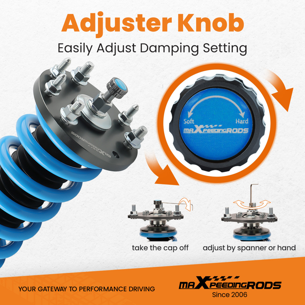 Adjustable Coilover Compatible For Honda Accord VIII LX,SE,LX-P sedan CU1 CU2 CU3 2008-2015 Lowering Kit