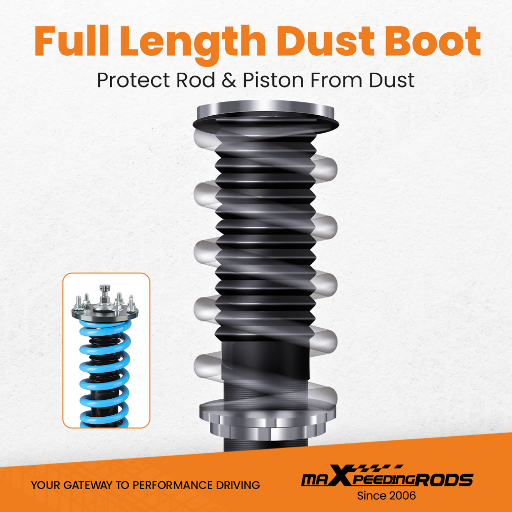 Adjustable Coilover Compatible For Honda Accord VIII LX,SE,LX-P sedan CU1 CU2 CU3 2008-2015 Lowering Kit