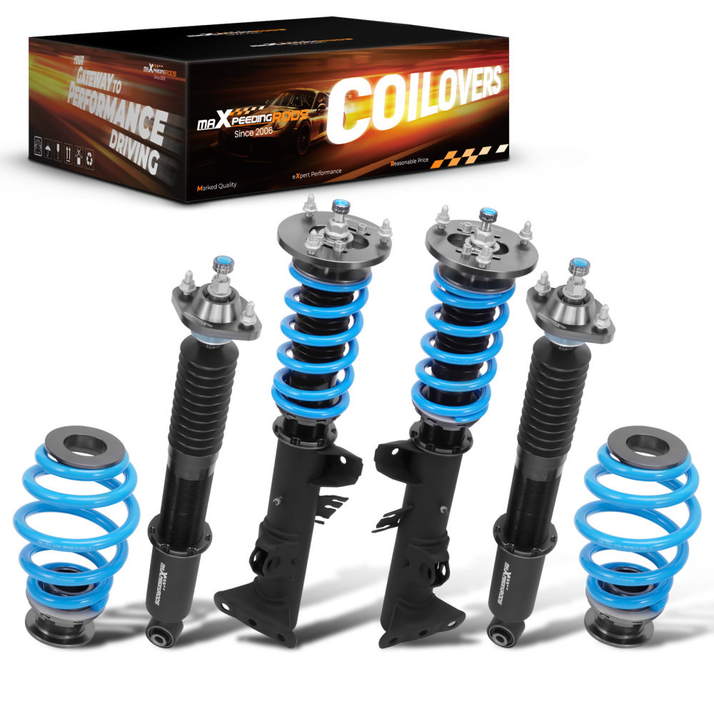 Amortisseurs Combines Filetes compatible pour BMW Série 3 E36 Berline Coupe 316i 318i