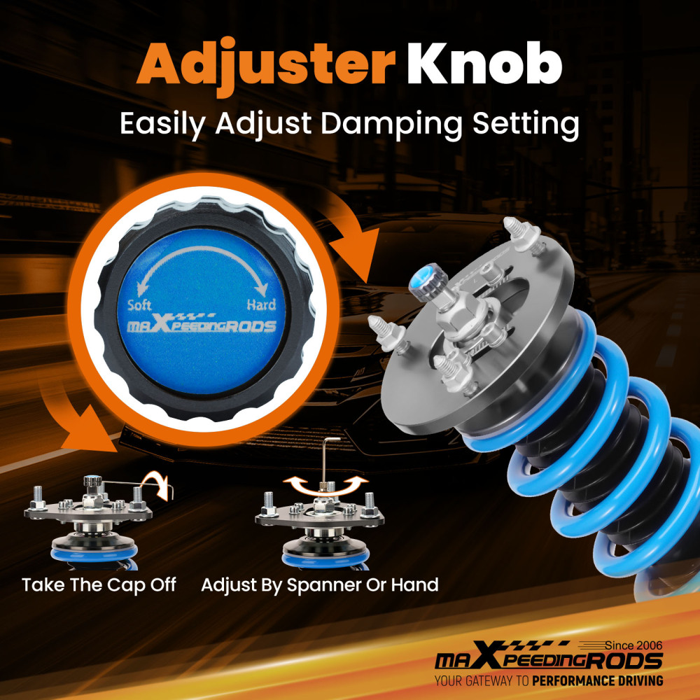 Amortisseurs Combines Filetes compatible pour BMW Série 3 E36 Berline Coupe 316i 318i