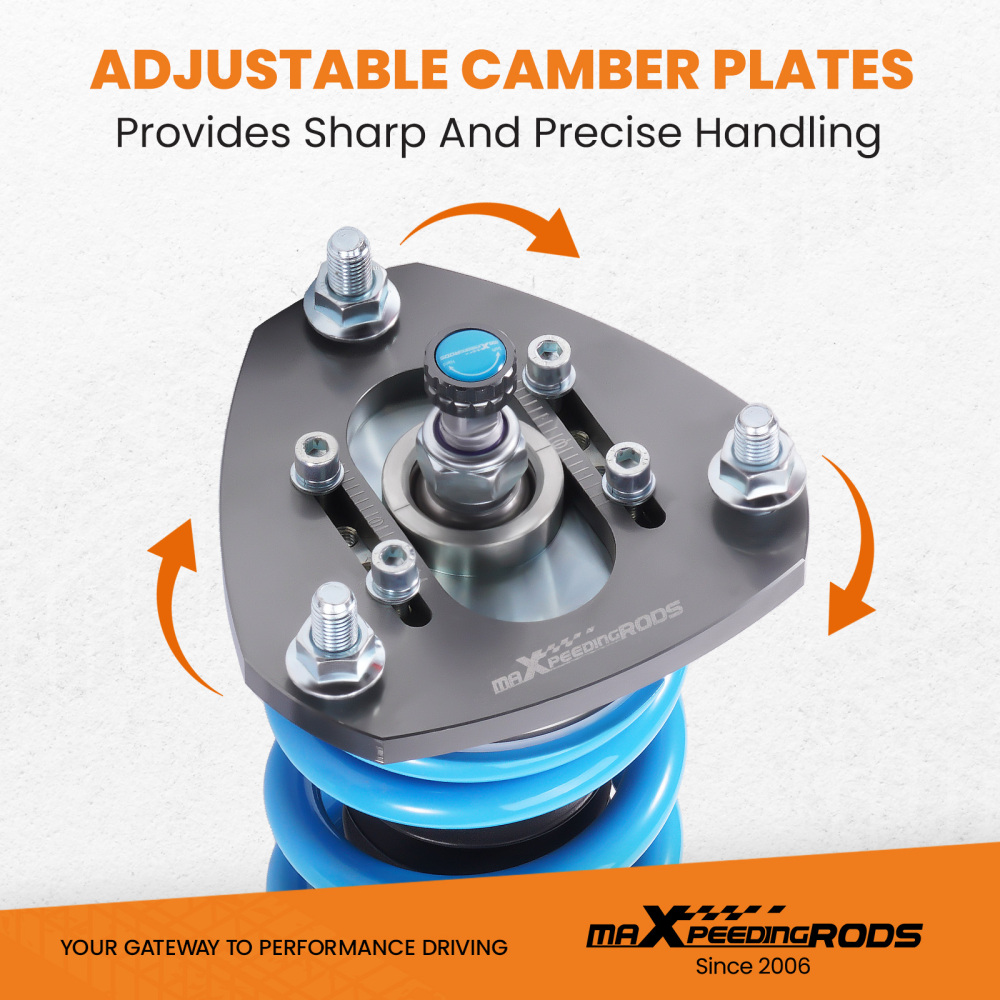 T6 Coilovers Suspension compatible for Mitsubishi Lancer Evolution X CZ4A 2008-2016 2.0