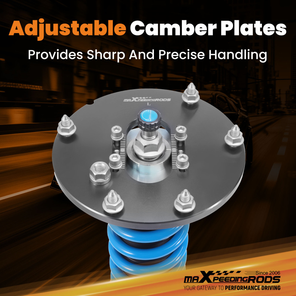 MaXpeedingrods T6 Coilovers Suspension Lowering Kit compatible for BMW F87 M2 2016-2021