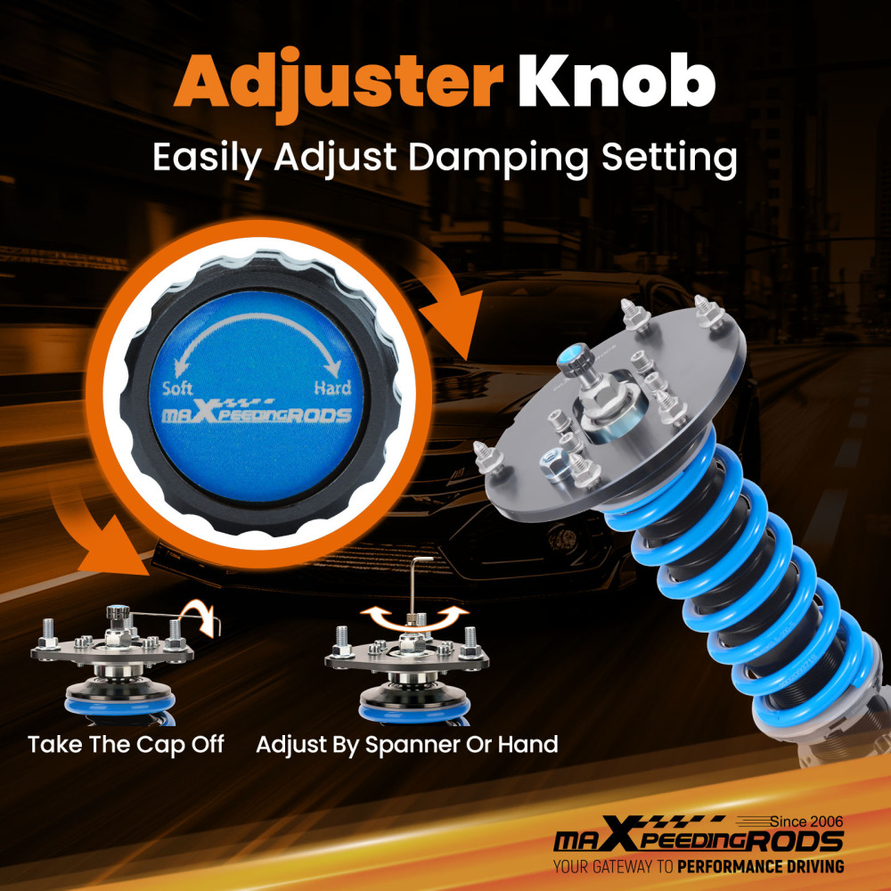 MaXpeedingrods T6 Coilovers Suspension Lowering Kit compatible for BMW F87 M2 2016-2021