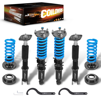 24 Way Damper Coilovers Lowering Kit compatible for Infiniti Q60/Q40 Coupe RWD V36 2014-15