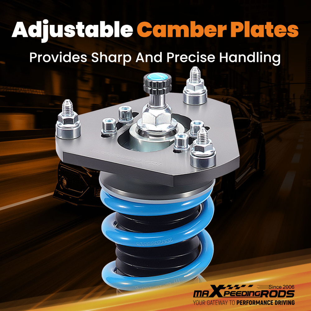 MaXpeedingrods T6 Coilovers 24 Way Damper FOR VW MK5 MK6 GOLF/JETTA 2006-2014 Lowering Kit