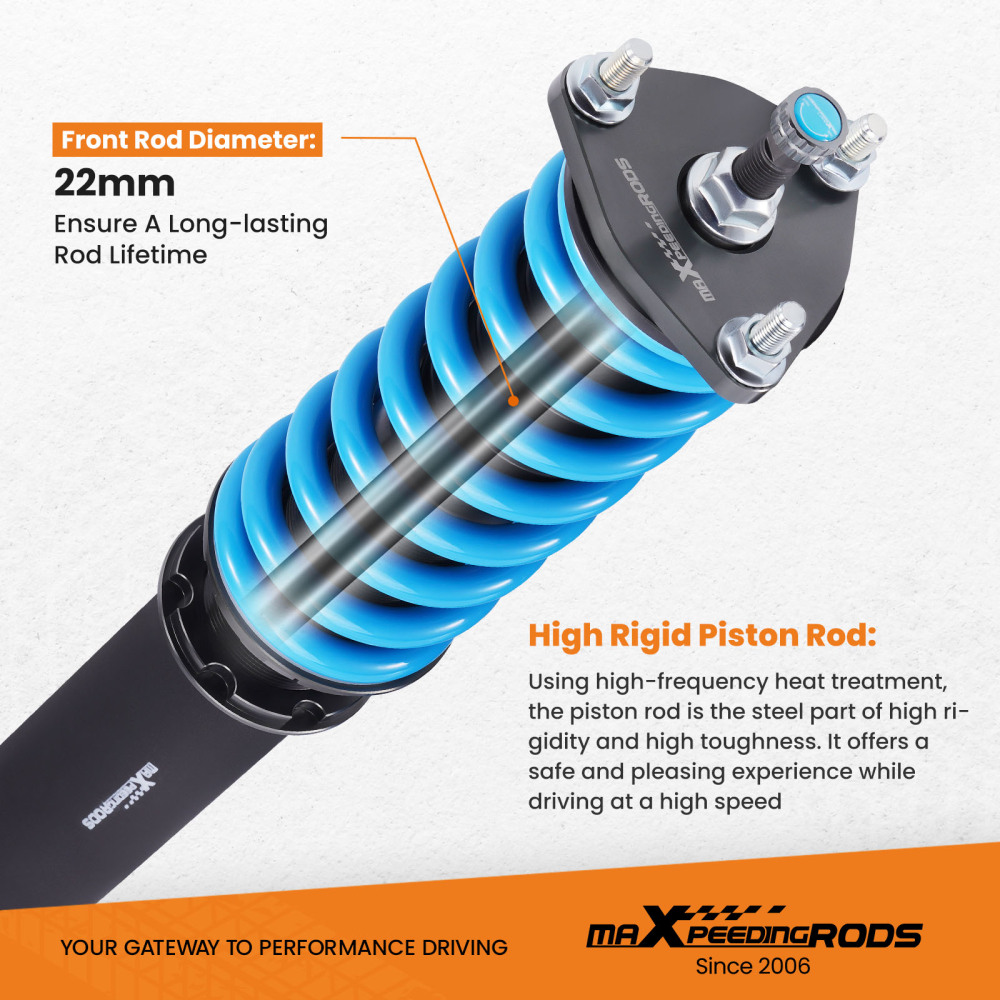 24 Level Damper Coilovers Suspension Kit for Lexus IS250 IS350 GS350 AWD 06-13 Lowering Kit