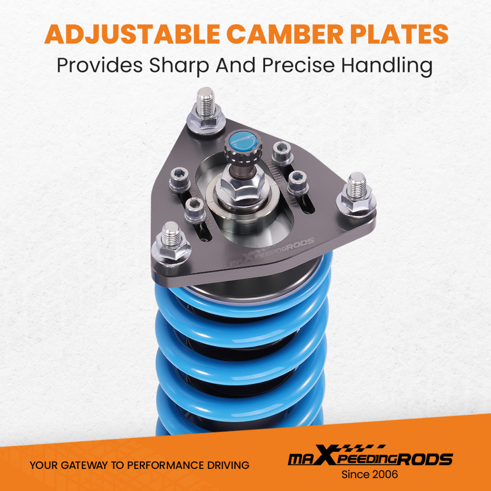 Combinés Filetés compatible pour Mitsubishi Lancer 8 CY 08-16 24 voies réglable Amortisseur