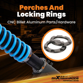 MaXpeedingrods T6 Coilovers Suspension Lowering Kit compatible for Subaru Legacy 1993–1999