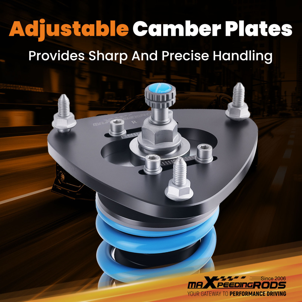 MaXpeedingrods T6 Coilovers Suspension Lowering Kit compatible for Subaru Legacy 1993–1999