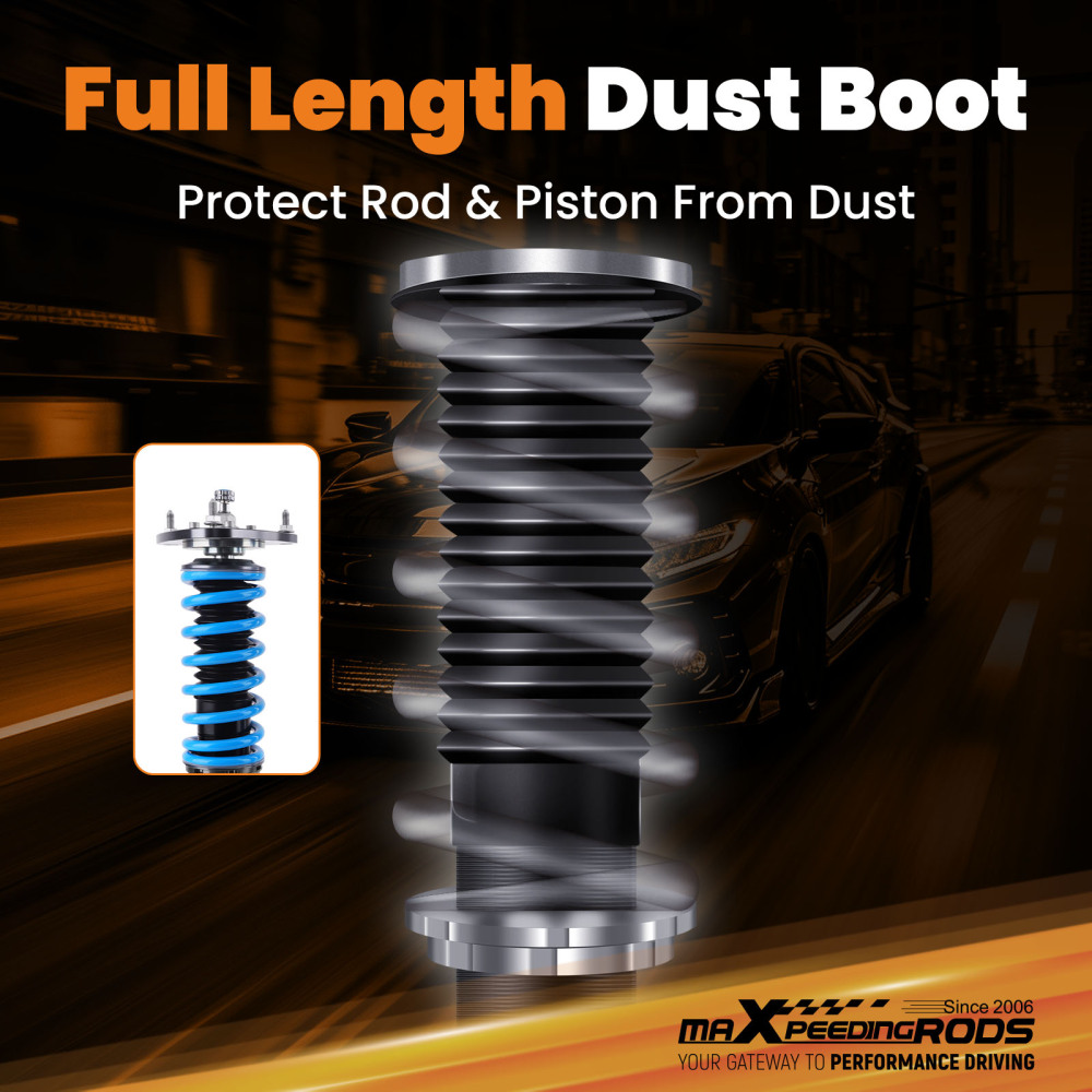 MaXpeedingrods T6 Coilovers Suspension Lowering Kit compatible for Subaru Legacy 1993–1999