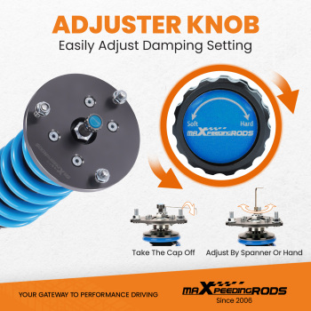 Maxpeedingrods T6 Coilovers 24 Way Damper compatible for Lexus LS400 (UCF20) 1995-2000