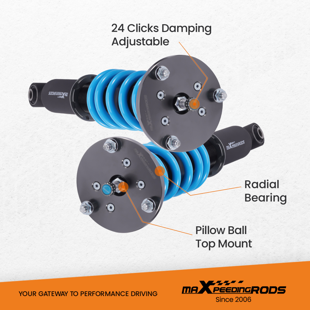 Maxpeedingrods T6 Coilovers 24 Way Damper compatible for Lexus LS400 (UCF20) 1995-2000