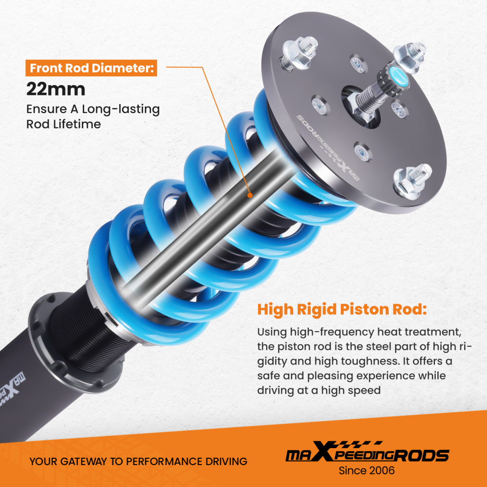 Maxpeedingrods T6 Coilovers 24 Way Damper compatible for Lexus LS400 (UCF20) 1995-2000