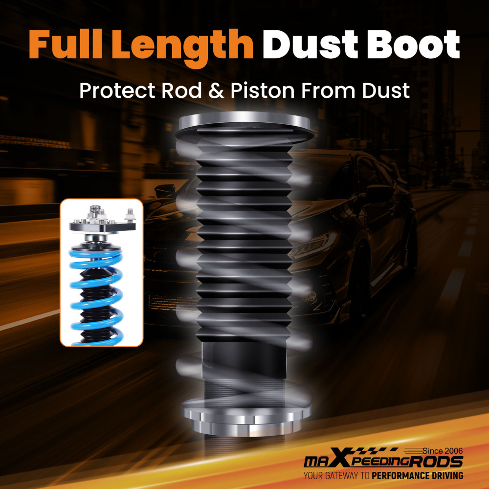 24 Ways Damping Adjustable Perfermance Coilover Compatible For Ford Mustang 4th Gen. 1994-2004  Lowering Kit