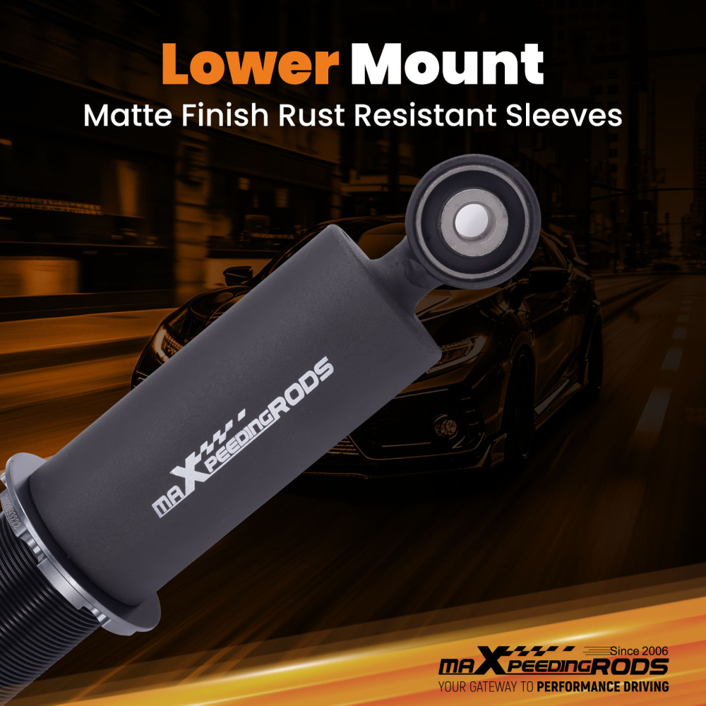 24-Step Damper Adjustable Coilover Suspension Springs Kit compatible for Acura NSX 91-05