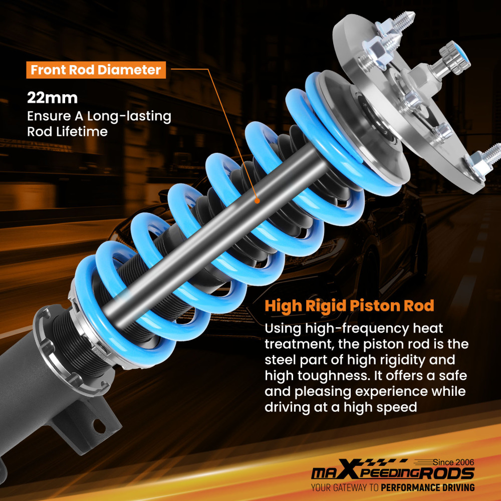 MaXpeedingrods T6 Coilovers Lowering Suspension Kits compatible for Honda Odyssey 99-04