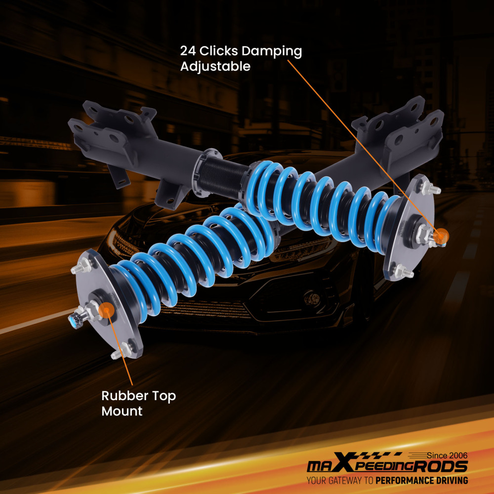 MaXpeedingrods Coilover 24 Way Damper compatible for Honda Odyssey RL3/RL4 2005-2010