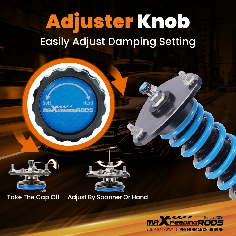 MaXpeedingrods Coilover 24 Way Damper compatible for Honda Odyssey RL3/RL4 2005-2010