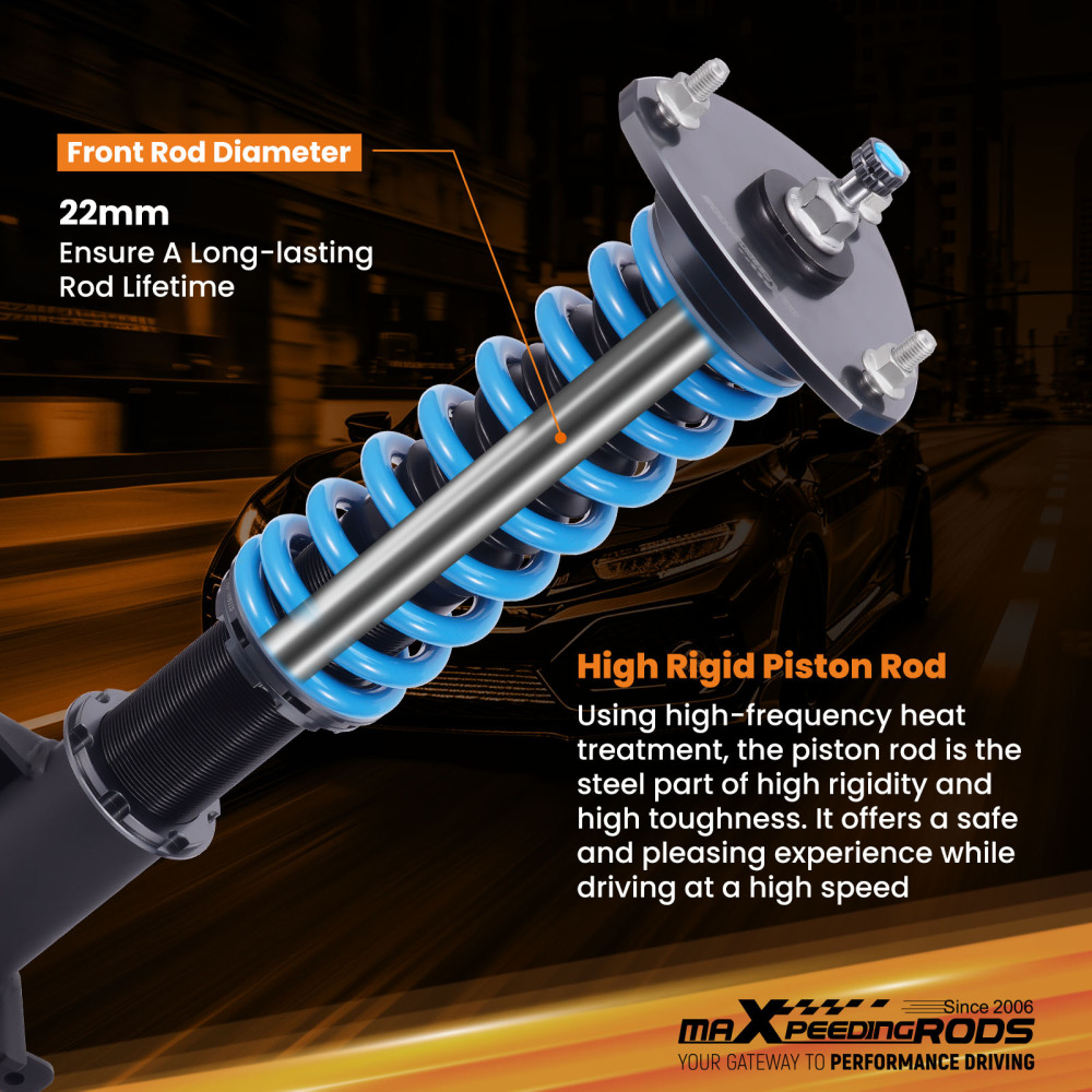 MaXpeedingrods Coilover 24 Way Damper compatible for Honda Odyssey RL3/RL4 2005-2010
