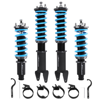 MaXpeedingrods 24-Step Adjustable Coilover Suspension compatible for Honda Prelude 88-91