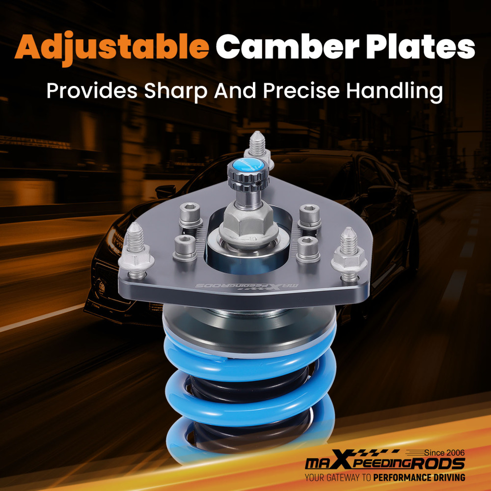 Damper Adjust Coilovers Kit compatible for Mini Clubman R55 Cooper Cooper S One D 2007-2014