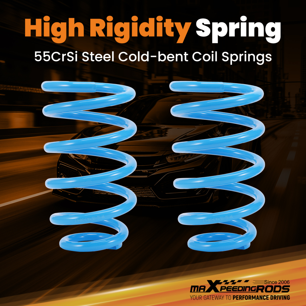 MaXpeedingrods Coilover 24 Ways Damper compatible for Volvo S60 2011-18 S80 2007-16 compatible for FWD AWD