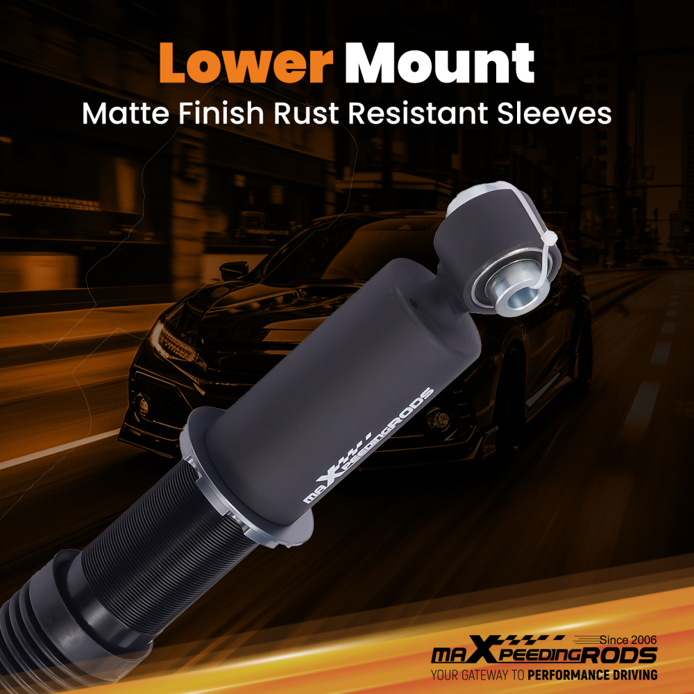 MaXpeedingrods Coilover 24 Ways Damper compatible for Volvo S60 2011-18 S80 2007-16 compatible for FWD AWD