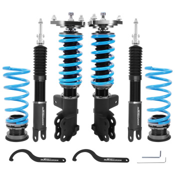 MaXpeedingrods T6 Coilovers 24 Step Shocks Struts Kit compatible for Hyundai Sonata 2011-14