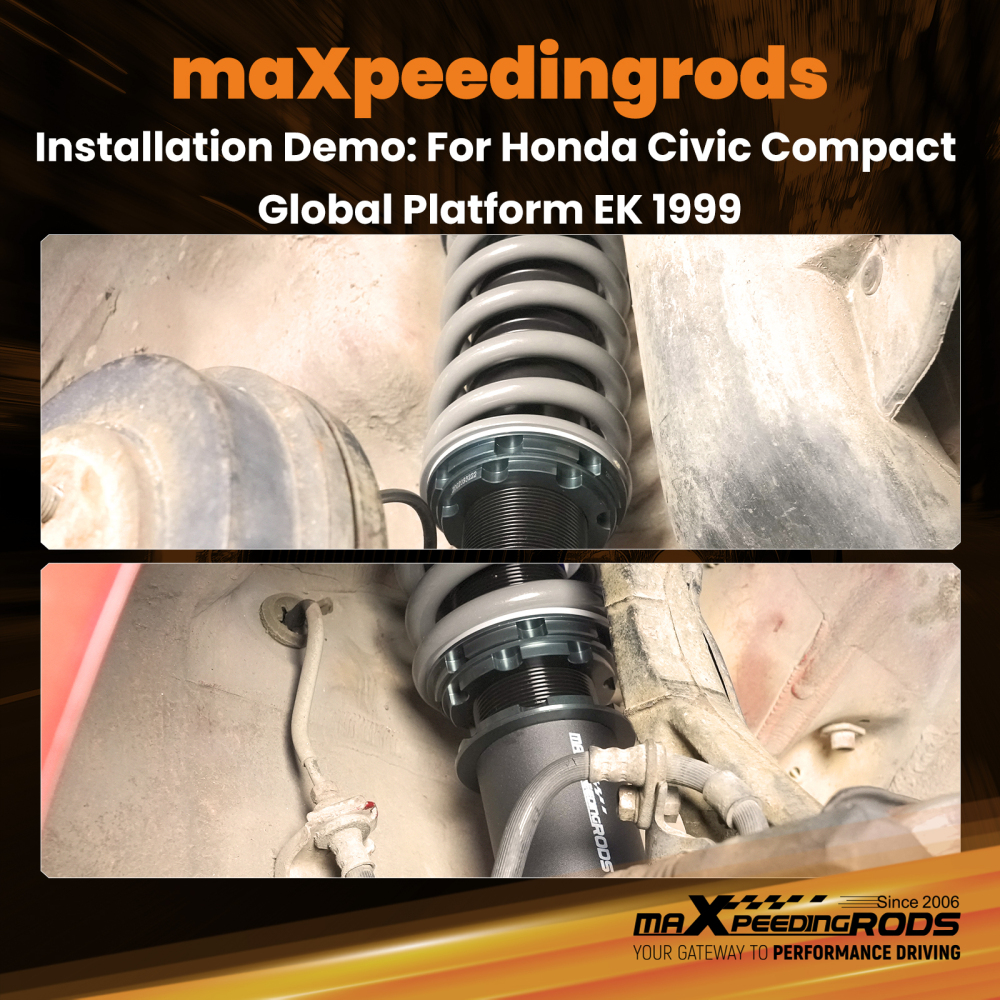 Coilovers compatible for Honda Civic EK EG1 EG2 EG3 EG4 EG5 EG6 EG8 EG9 EJ1 Coilover Strut