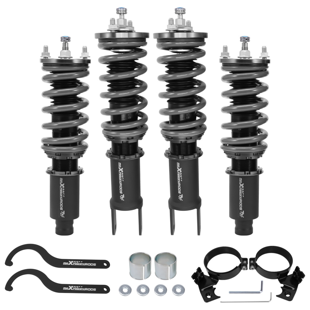 Maxpeedingrods NEW COT7 Coilovers Shocks compatible for Honda Civic 92-00 Integra 94-01