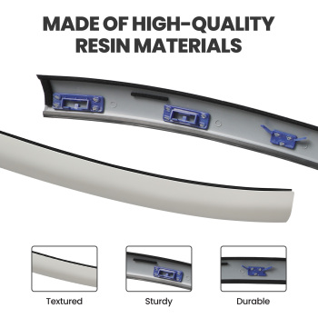 Windshield Upper Reveal Moldingfor compatible for Toyota FJ Cruiser 4.0L V6 2007-2014