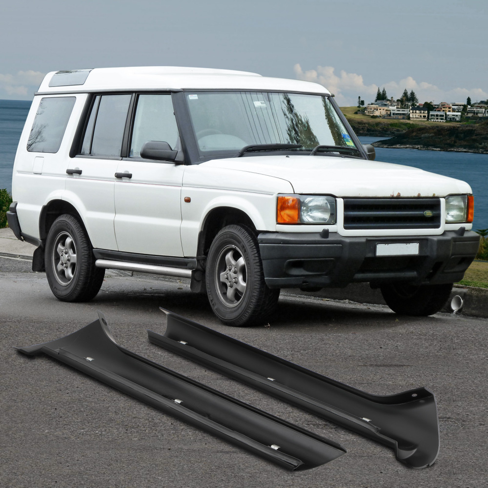 Pair Windscreen Pillar MoldingsRivets compatible for Land Rover Discovery 21999-2004