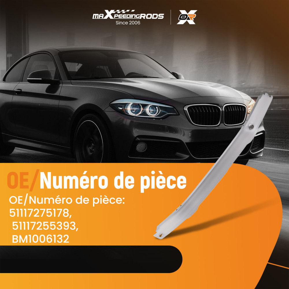 Avant Pare-chocs Renfort compatible pour BMW 228i 230i 320i 328i 428i 51117255393