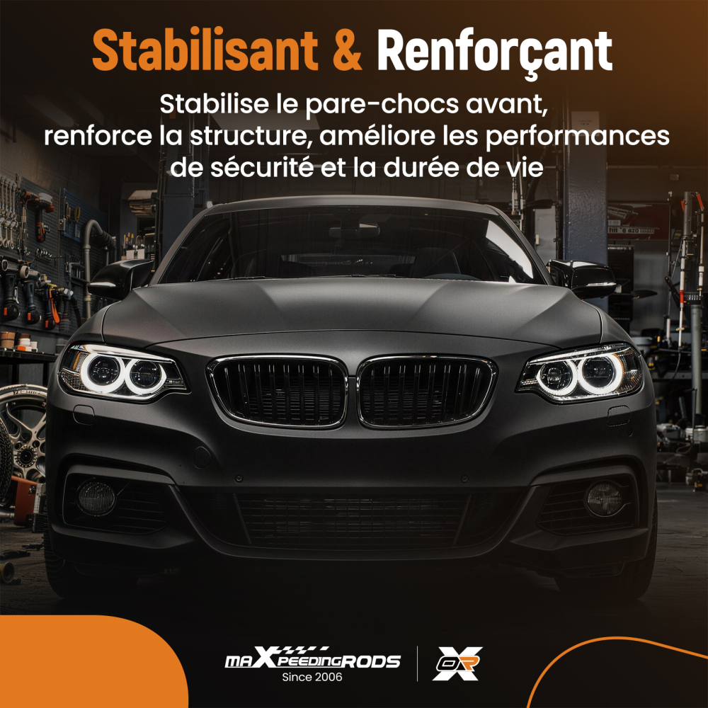 Avant Pare-chocs Renfort compatible pour BMW 228i 230i 320i 328i 428i 51117255393