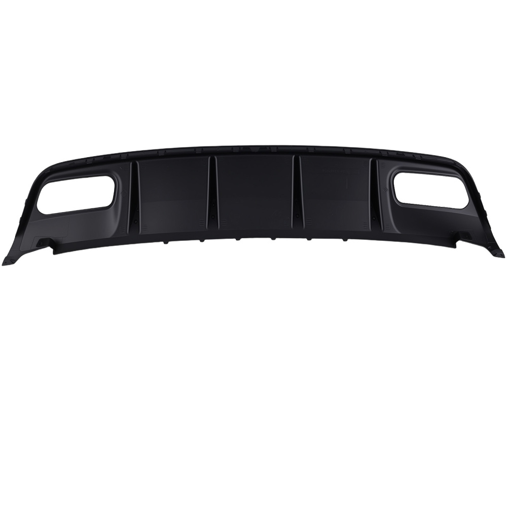 Gloss Black Rear Diffuser compatible for Mercedes A Class W176 2012-18 A45+exhaust Tips