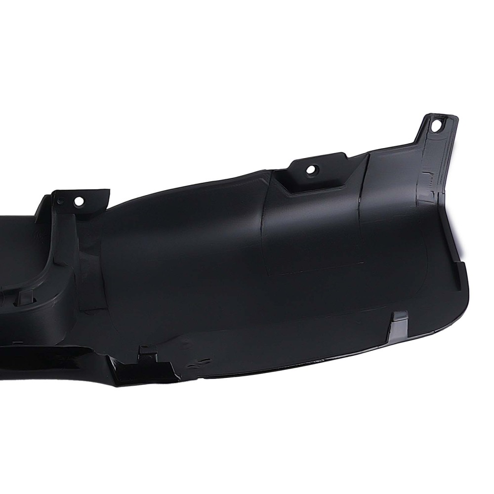 Rear Valance Diffuser Splitter W/ LED Black compatible for BMW 3 Series E90 E91 M Sport