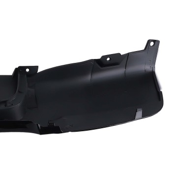 Rear Valance Diffuser Splitter W/ LED Black compatible for BMW 3 Series E90 E91 M Sport