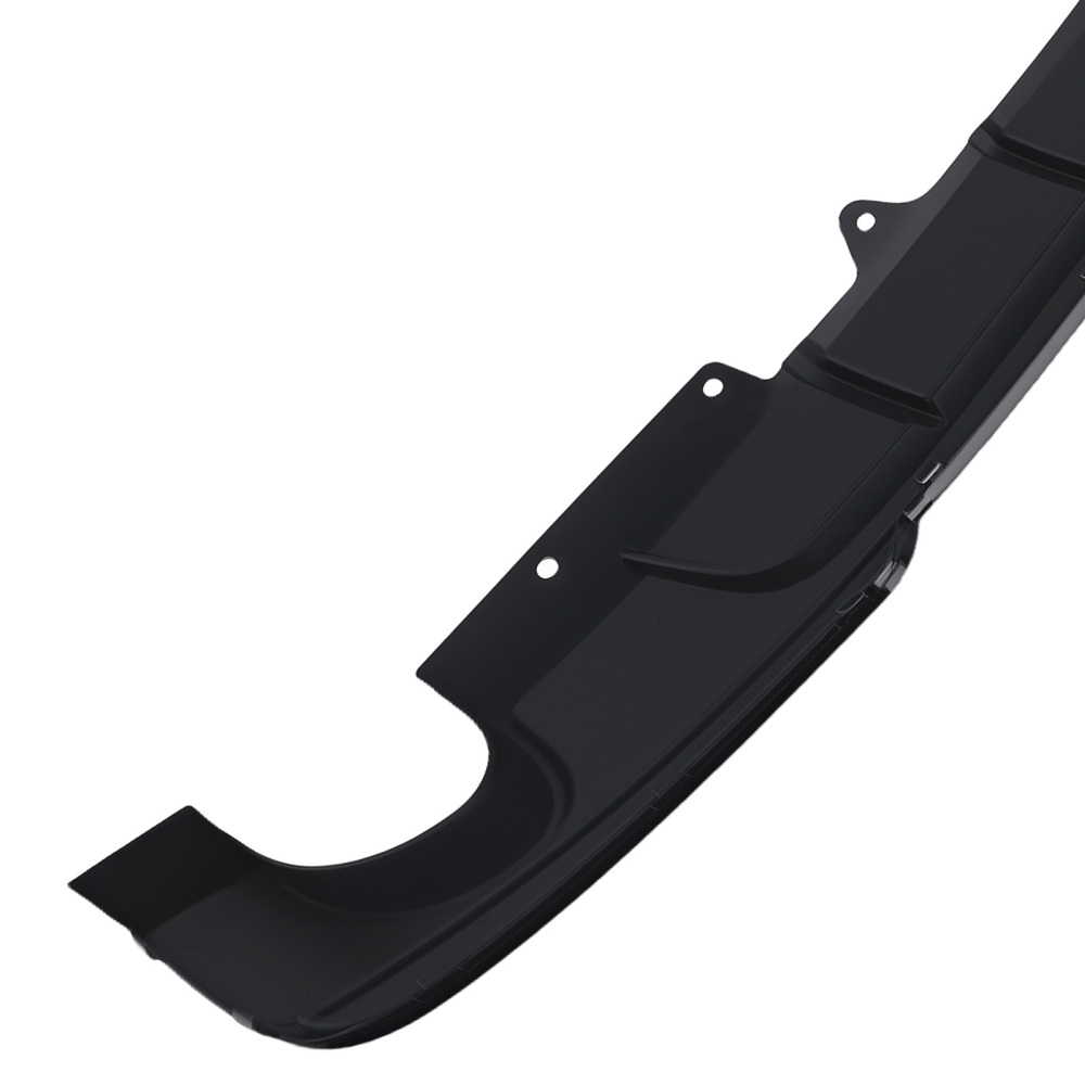 Black Rear Diffuser compatible for BMW F10 F11 5 Series Sport 2010-2016 PP Bumper Lip