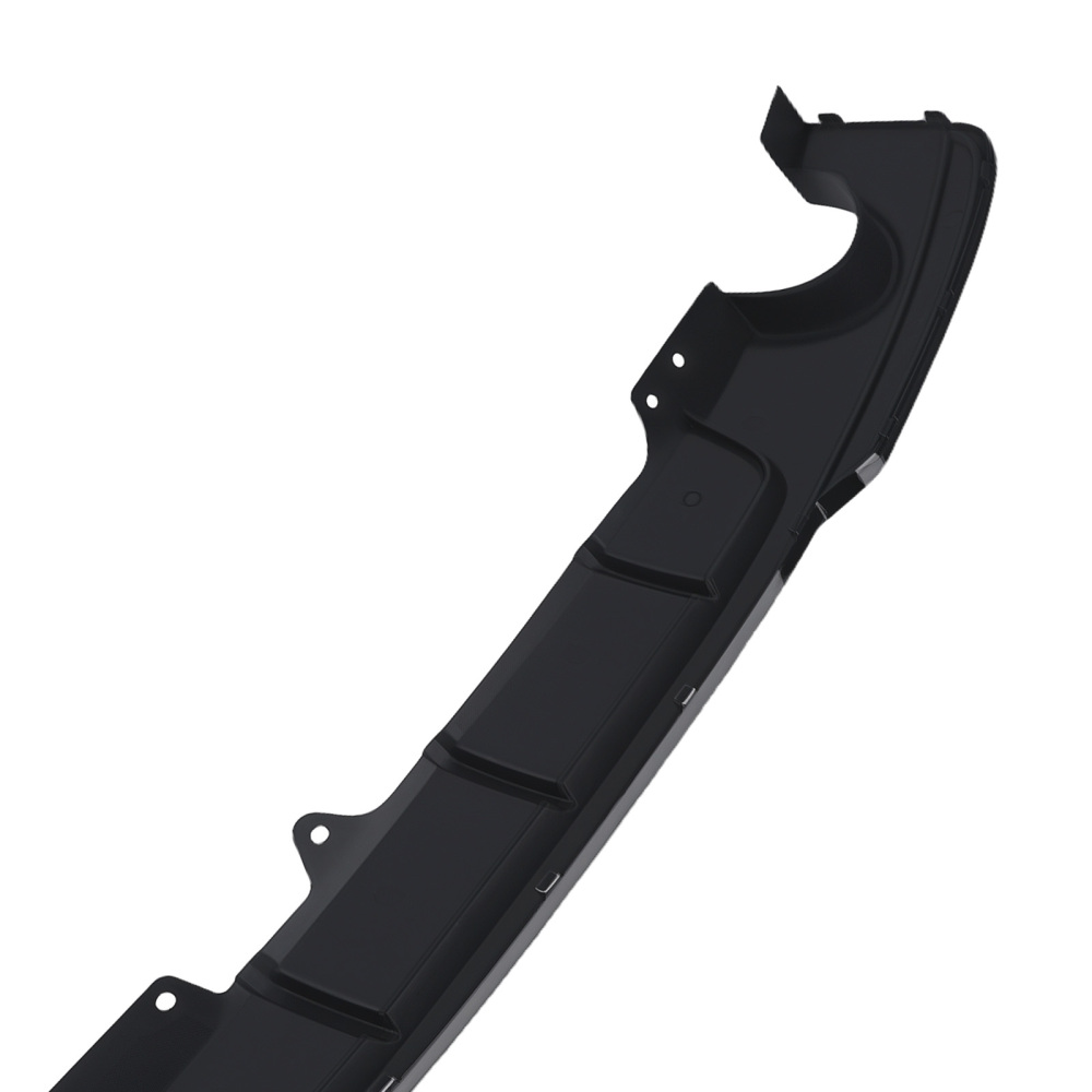 Black Rear Diffuser compatible for BMW F10 F11 5 Series Sport 2010-2016 PP Bumper Lip