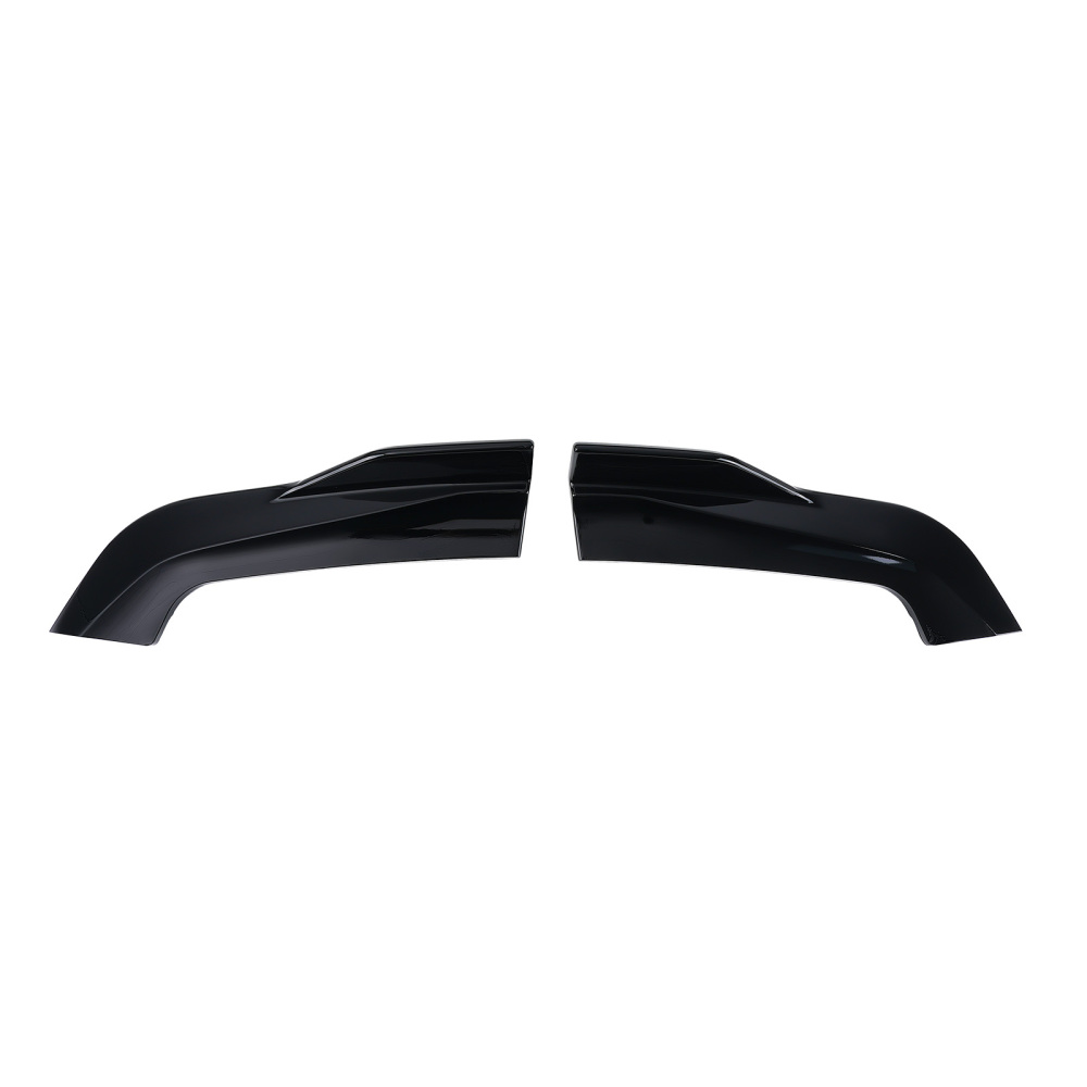 Rear Bumper Diffuser W/Corner Extension Gloss Black For 15-18 compatible for BMW X5 F15 M Sport