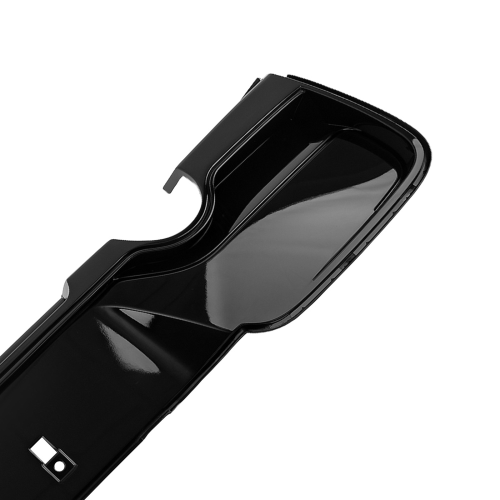 Rear Diffuser Dual Exhaust compatible for BMW 1 Series F20 F21 11-14 15 Pre-LCI Gloss Black