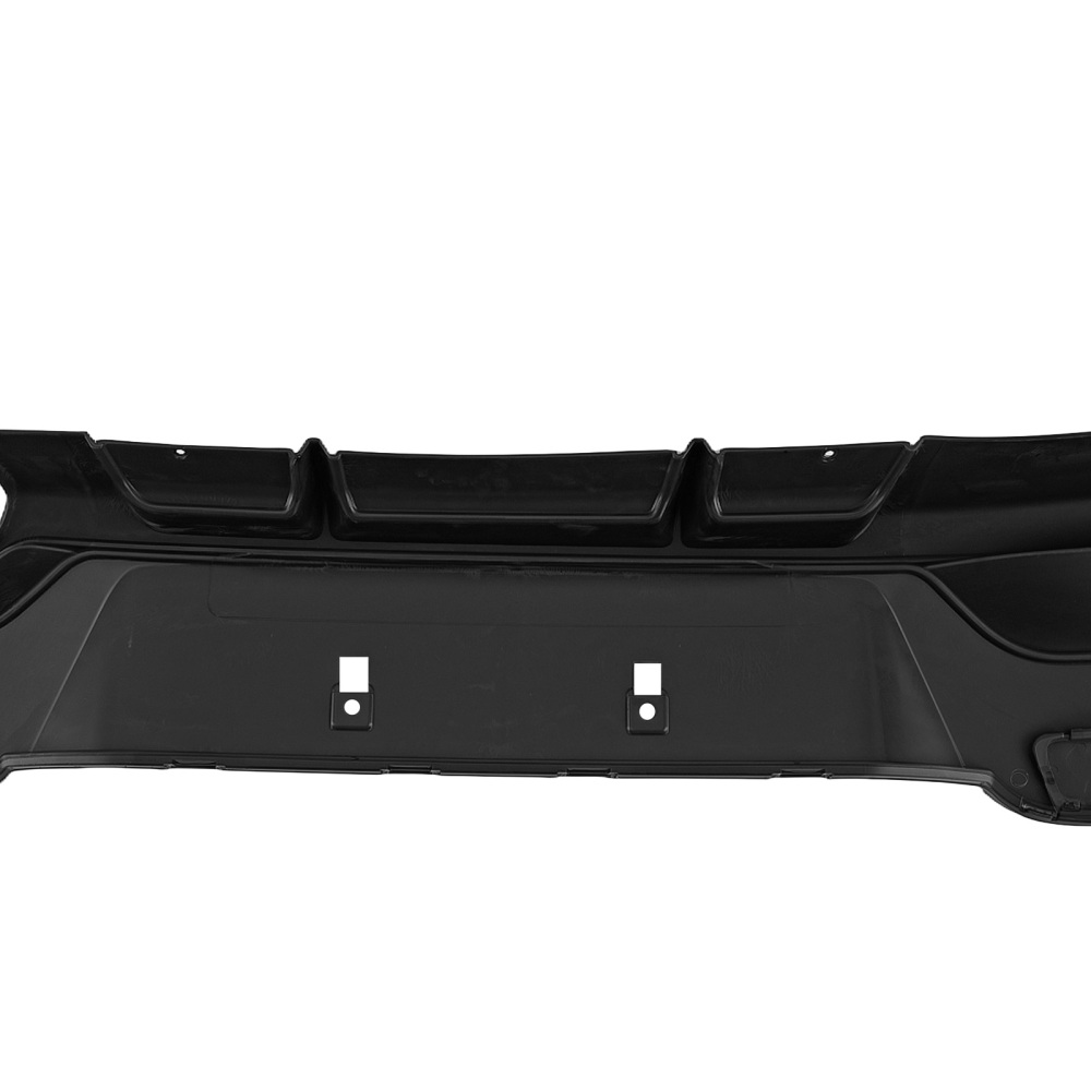 Rear Diffuser Dual Exhaust compatible for BMW 1 Series F20 F21 11-14 15 Pre-LCI Gloss Black