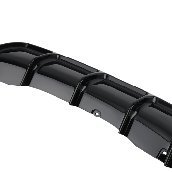 Bumper Kit compatible for BMW 4 Series F32 F33 F36 M Sport 2014-2020 Rear Diffuser Black