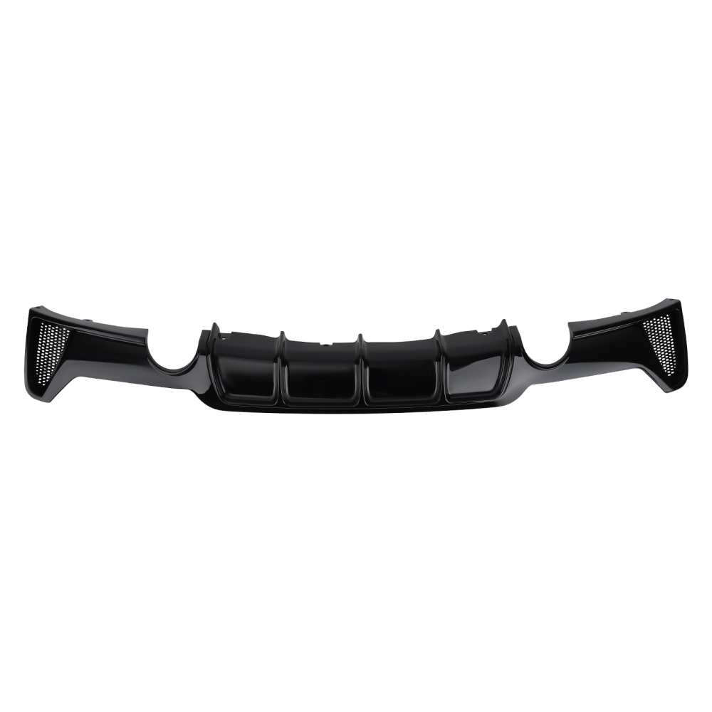 Bumper Kit compatible for BMW 4 Series F32 F33 F36 M Sport 2014-2020 Rear Diffuser Black