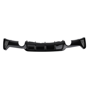 Bumper Kit compatible for BMW 4 Series F32 F33 F36 M Sport 2014-2020 Rear Diffuser Black