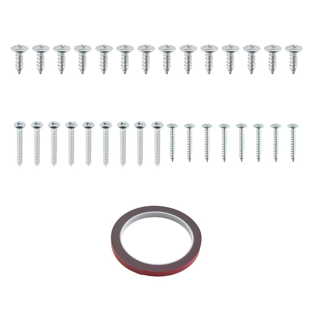 3PC Black Diffuser Kit compatible for BMW G11 G12 7 Series M Sport 2019-2022 PP R Style